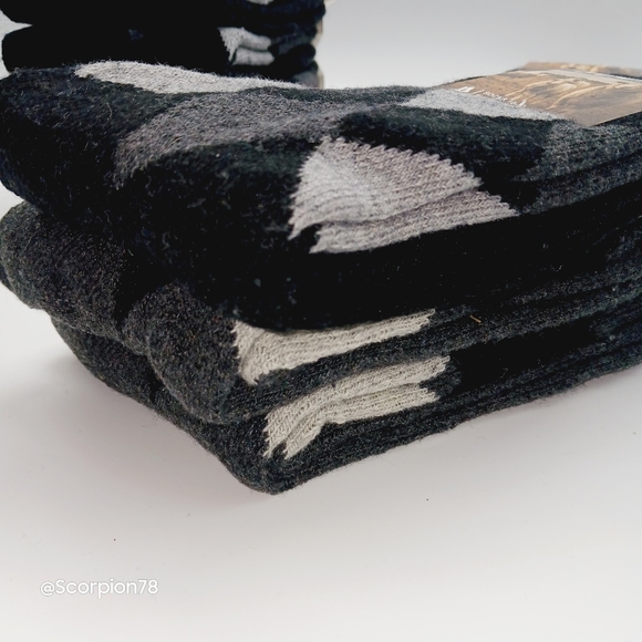 12 Lamb Wool Crew Socks Thermal Warm Winter Socks Size 10-13 for Men - Picture 6 of 11